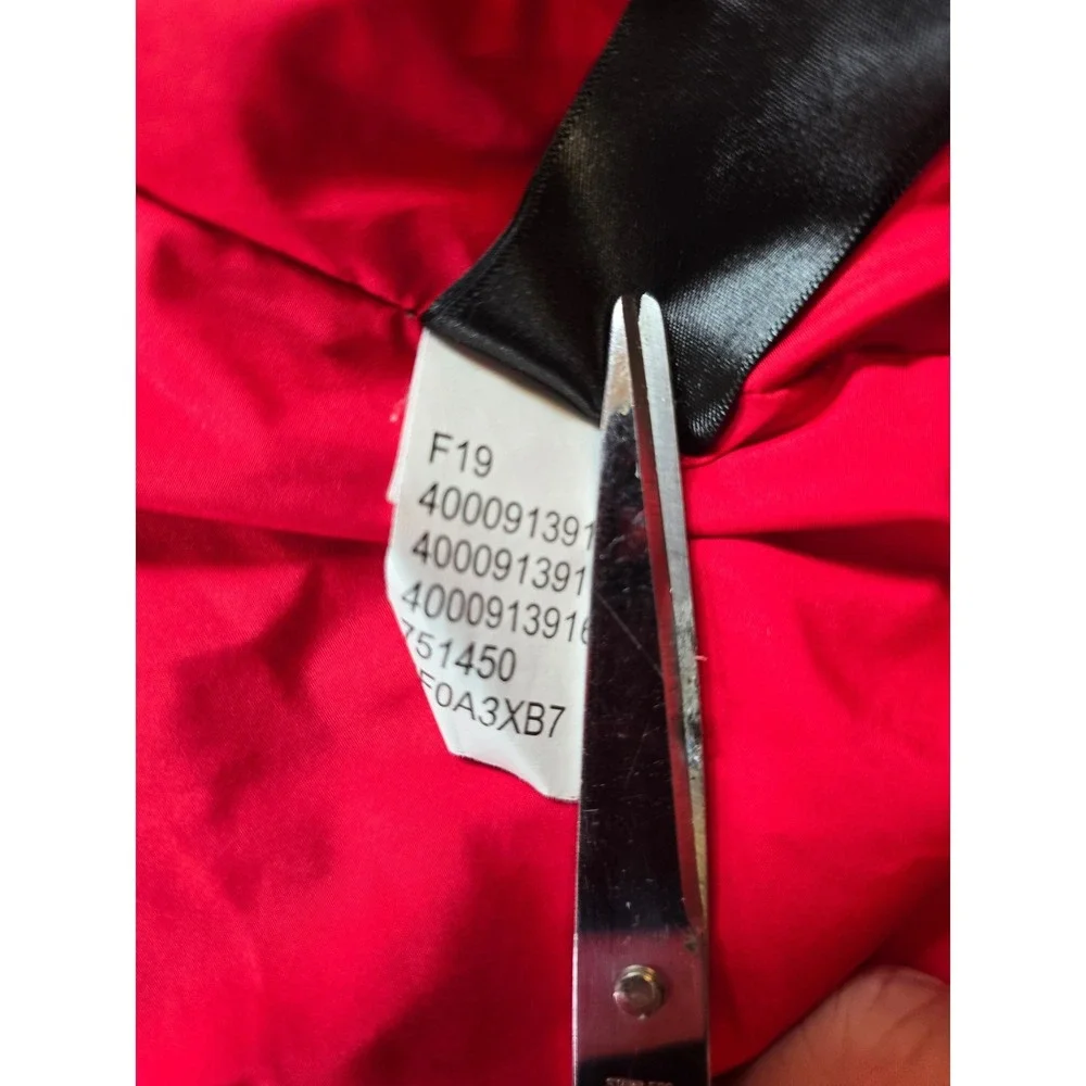 The North Face Junction Insulated Jacket Mens XL Red Puffer Quilted Eco DWR